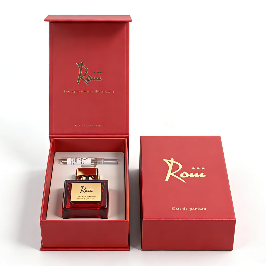 Roiii Ambery Saffron 1.7 Fl Oz (50ml) - Eau de Parfum - Inspired by B.accarat R.ouge 540 - Vegan, Women Perfume Spray