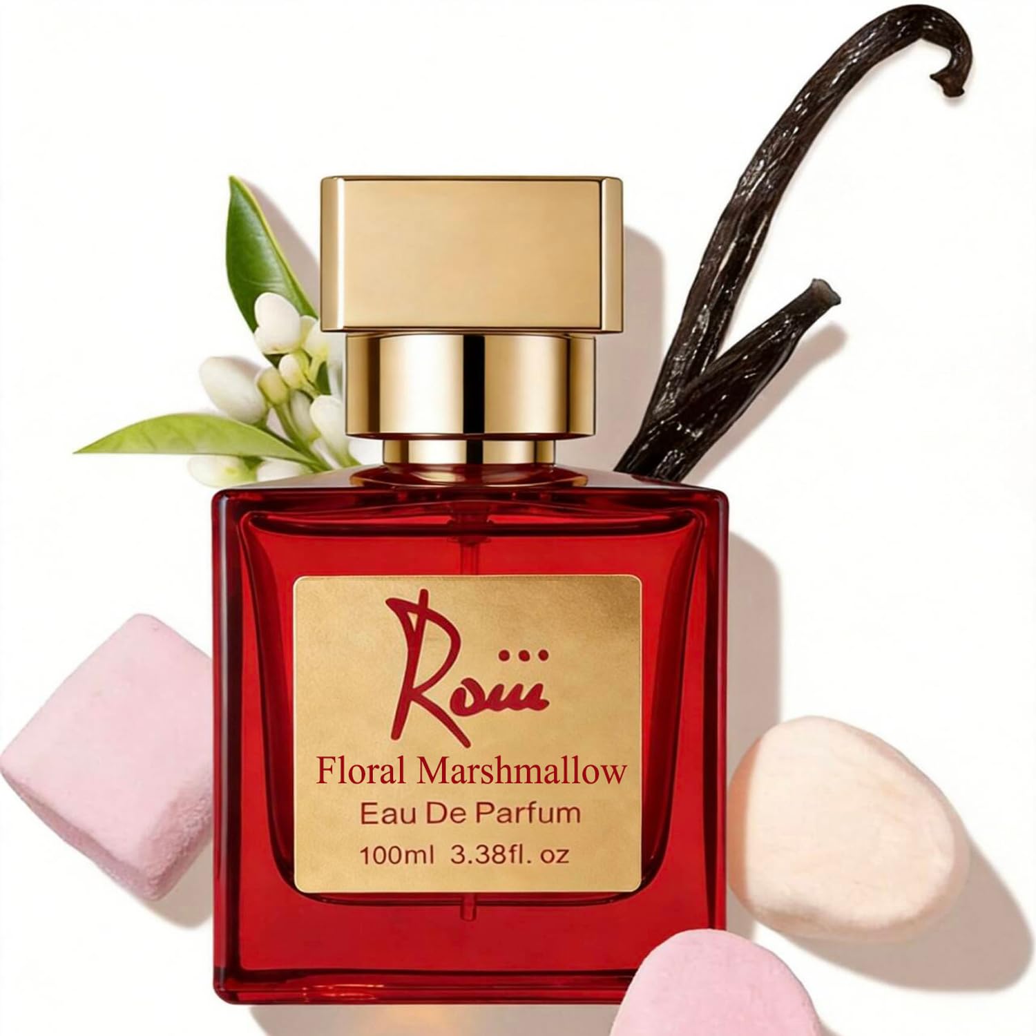Roiii Ambery Saffron 1.7 Fl Oz (50ml) - Eau de Parfum - Inspired by B.accarat R.ouge 540 - Vegan, Women Perfume Spray